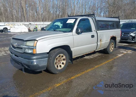 2005 Chevrolet Silverado 1500 Work Truck z USA, uszkodzony, nr VIN 1GCEC14X85Z310541